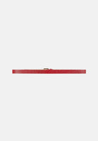 ELISABETTA FRANCHI Cintura LEATHER BELT colore Red Passion, rosso, da donna con stampa effetto lucertola. CT54S66E2 CG5 ELISABETTA FRANCHI 