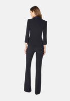 ELISABETTA FRANCHI Giacca IN DOPPIO CRÊPE stretch da donna GI26866E2 110 ELISABETTA FRANCHI 