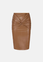 ELISABETTA FRANCHI Gonna  CON DRAPPEGGIO Sigaro - marrone, da donna. GO21966E2 FK3 ELISABETTA FRANCHI 