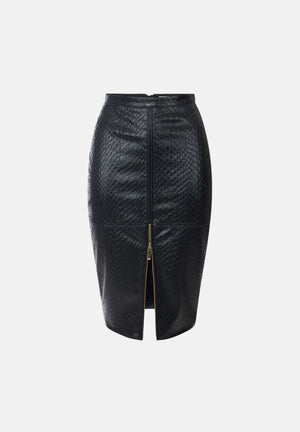 gonna midi slim fit da donna autunno inverno GO24467E2 110 ELISABETTA FRANCHI 