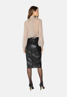 gonna midi slim fit da donna autunno inverno GO24467E2 110 ELISABETTA FRANCHI 