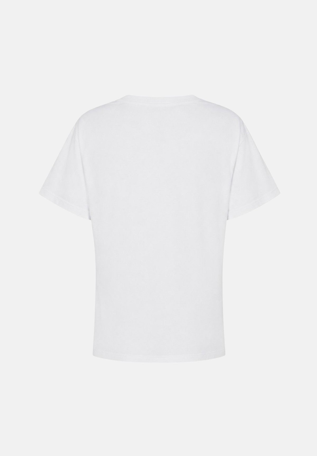ELISABETTA FRACHI T-shirt manica corta gesso- bianca da donna con logo gioiello MA00866E2 270 ELISABETTA FRANCHI 