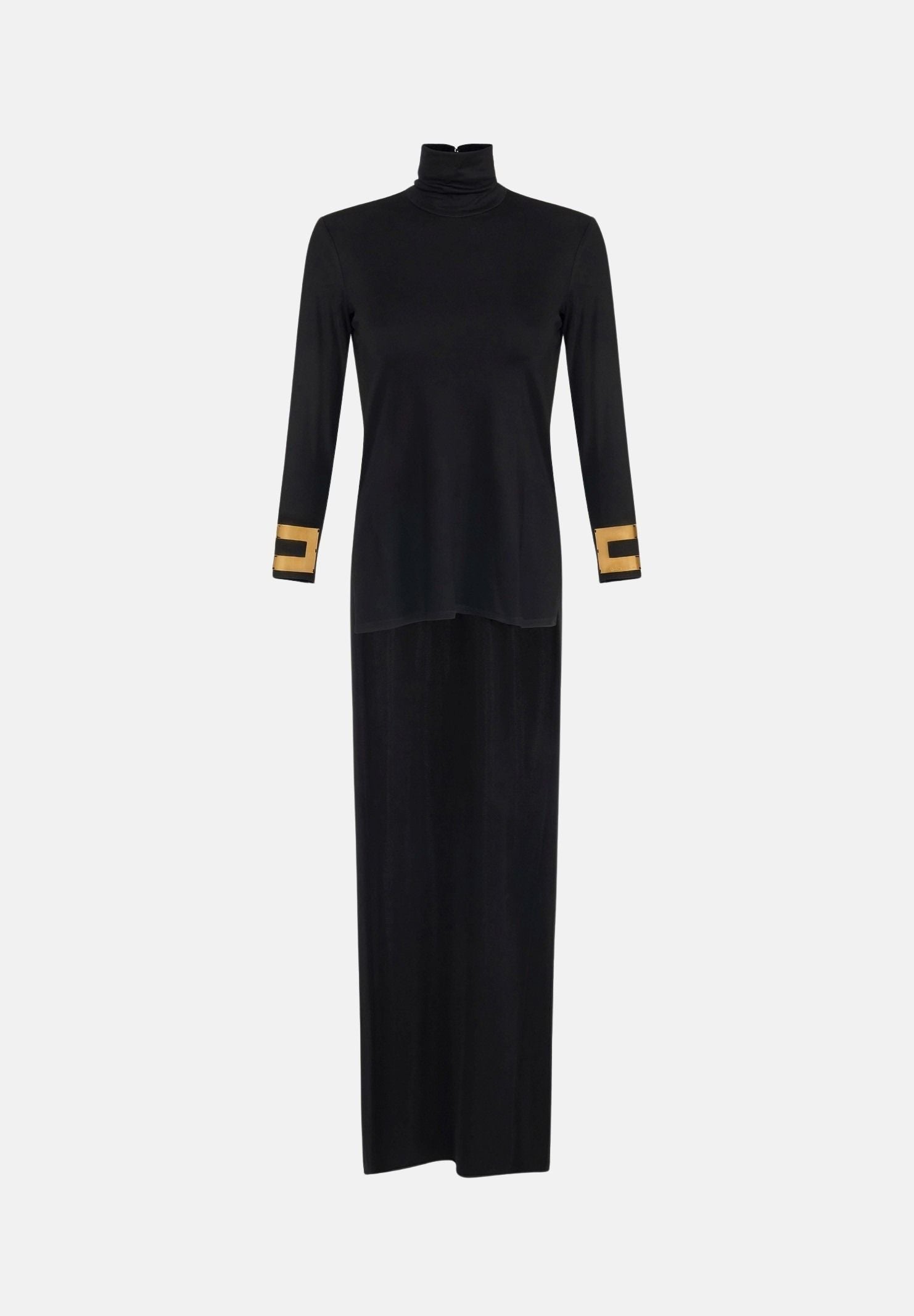 ELISABETTA FRANCHI Maglia MAGLIA IN JERSEY LUCIDO nero nero, colore basico nero, donna. MD00467E2 110 ELISABETTA FRANCHI 