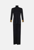 ELISABETTA FRANCHI Maglia MAGLIA IN JERSEY LUCIDO nero nero, colore basico nero, donna. MD00467E2 110 ELISABETTA FRANCHI 