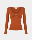 maglia slim fit da donna autunno inverno MD00567E2 FK3 ELISABETTA FRANCHI 