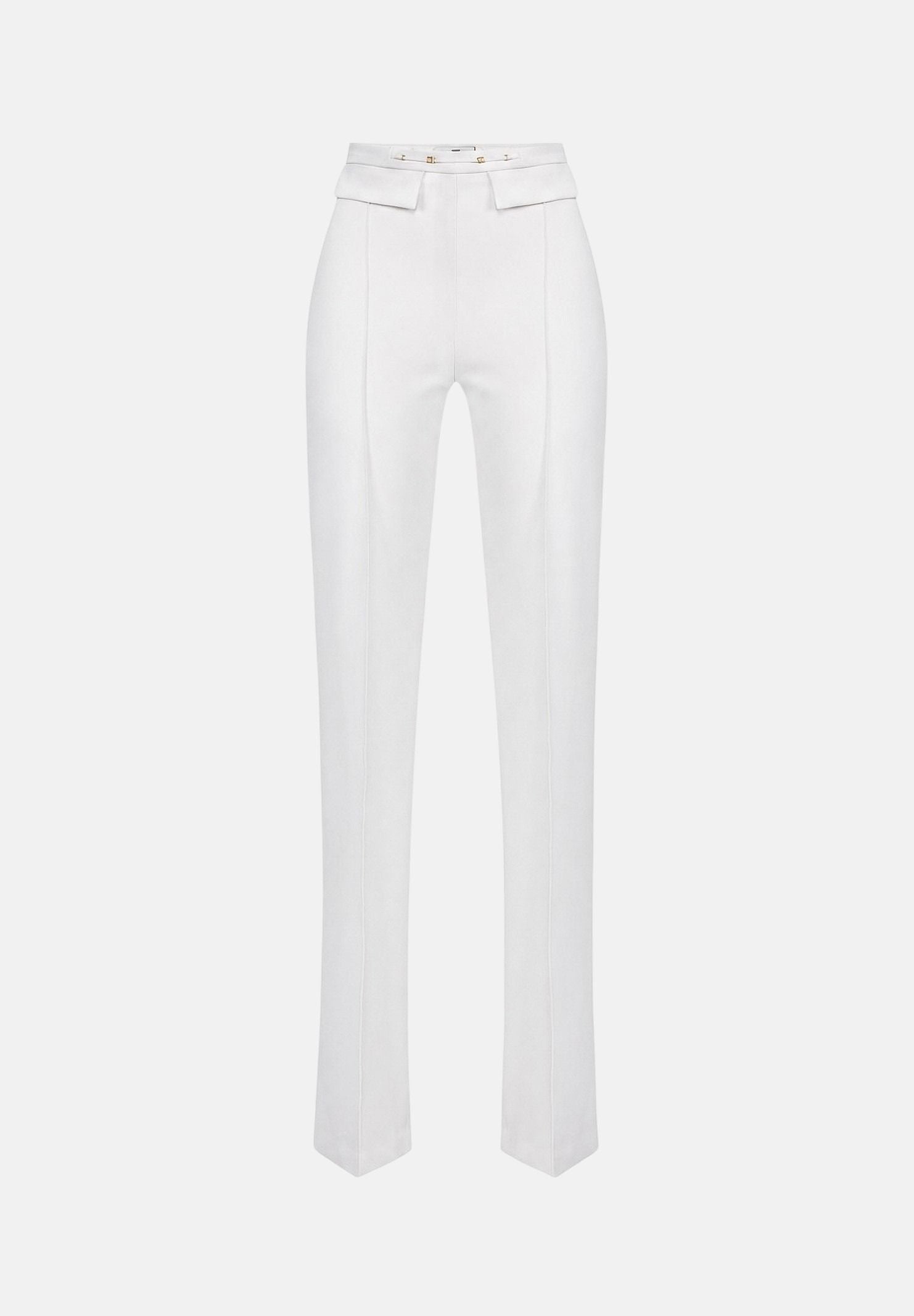 pantaloni eleganti slim fit da donna autunno inverno PA19666E2 360 ELISABETTA FRANCHI 