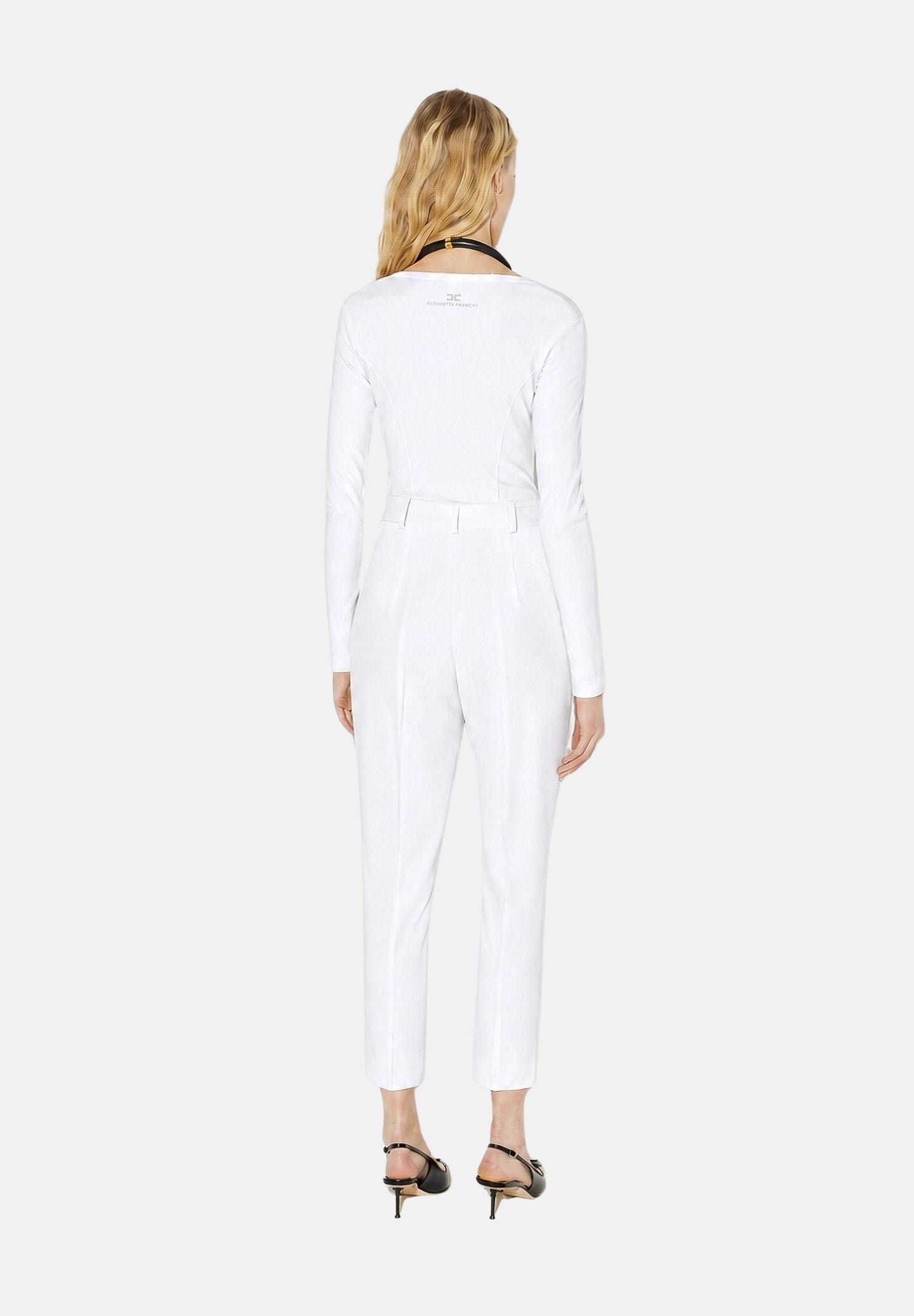 Pantaloni slim fit da donna autunno inverno PA20966E2 360 ELISABETTA FRANCHI 
