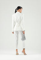 Pantaloni slim fit da donna autunno inverno PA20966E2 360 ELISABETTA FRANCHI 