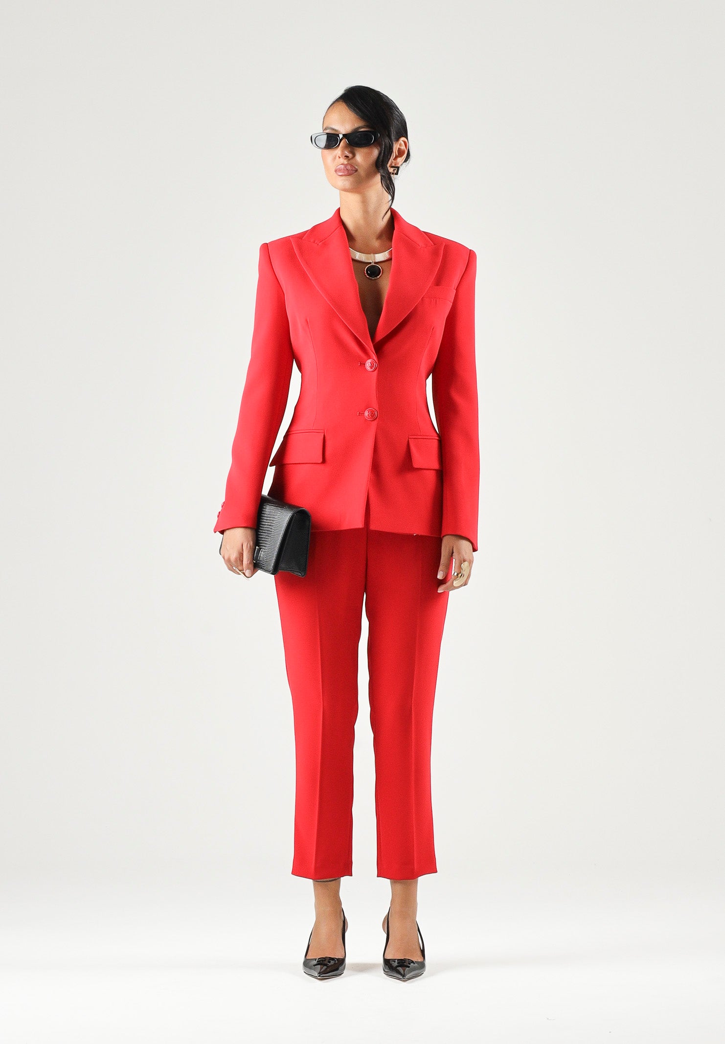 Pantaloni slim fit da donna autunno inverno PA20966E2 CG5 ELISABETTA FRANCHI 