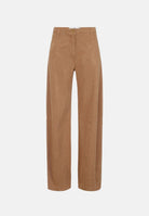ELISABETTA FRANCHI Pantalone PALAZZO A VITA ALTA Daino, marrone cammello da donna PJ16D66E2 AI6 ELISABETTA FRANCHI 