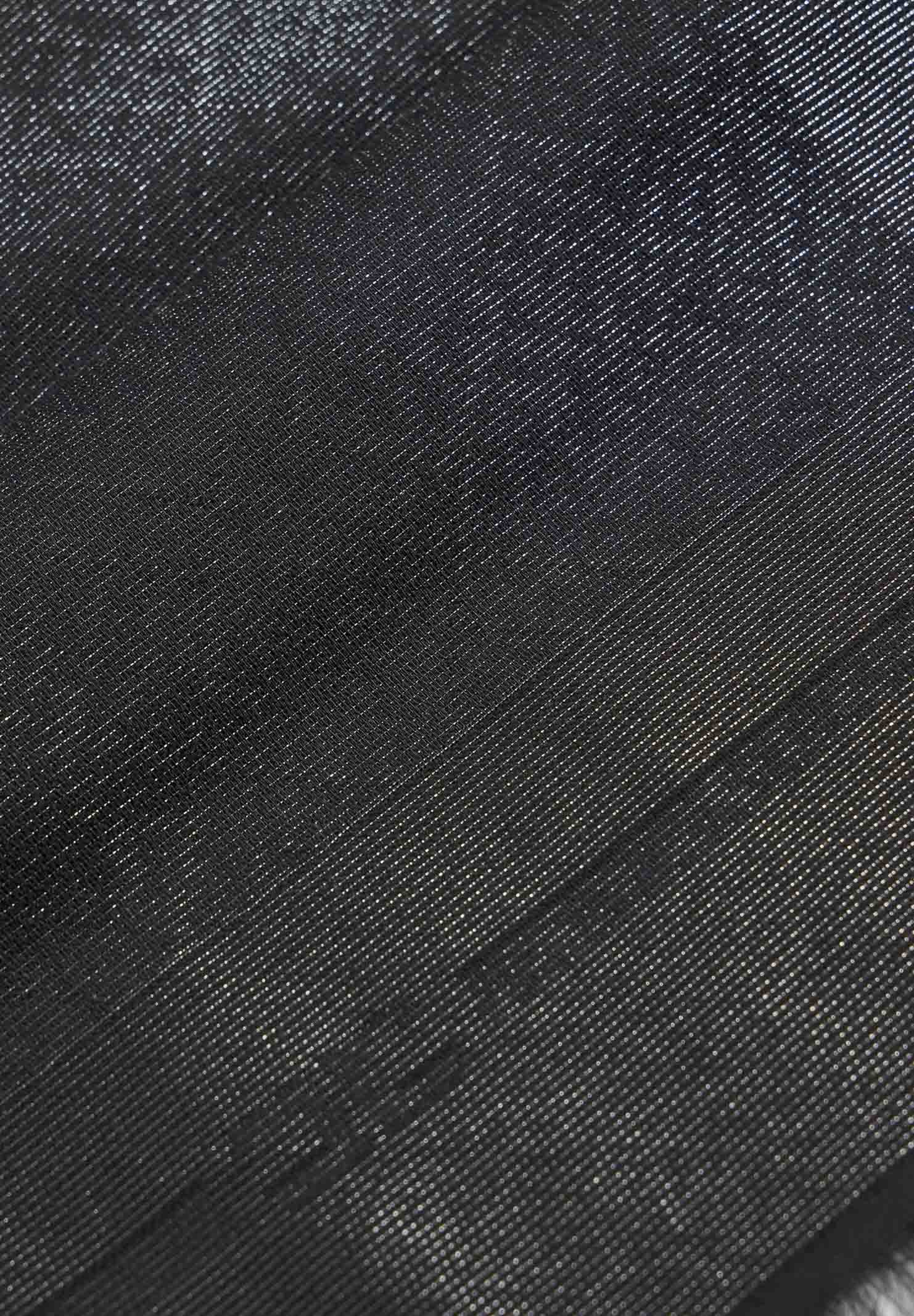 ELISABETTA FRANCHI Pashmina nera da donna con logo SC12F56E2 110 ELISABETTA FRANCHI 