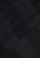 ELISABETTA FRANCHI Pashmina nera da donna con logo SC14F61E2 110 ELISABETTA FRANCHI 