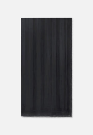 ELISABETTA FRANCHI Pashmina nera da donna con logo SC14F61E2 110 ELISABETTA FRANCHI 