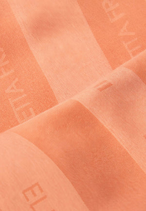 ELISABETTA FRANCHI Pashmina pesca da donna con logo SC14F61E2 408 ELISABETTA FRANCHI 