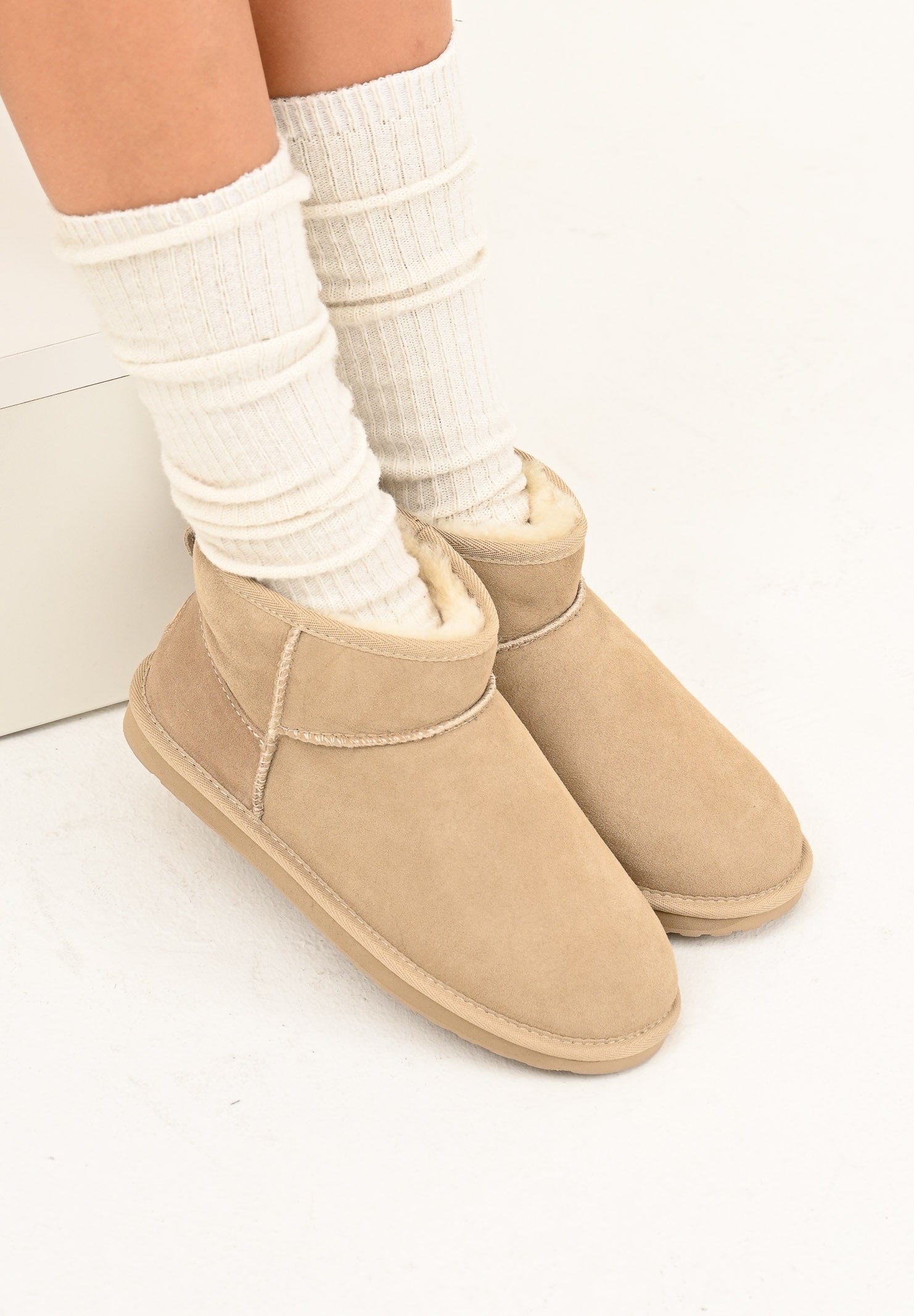 EMU Stivali bassi Stinger Micro beige da donna W10937 SAND EMU 