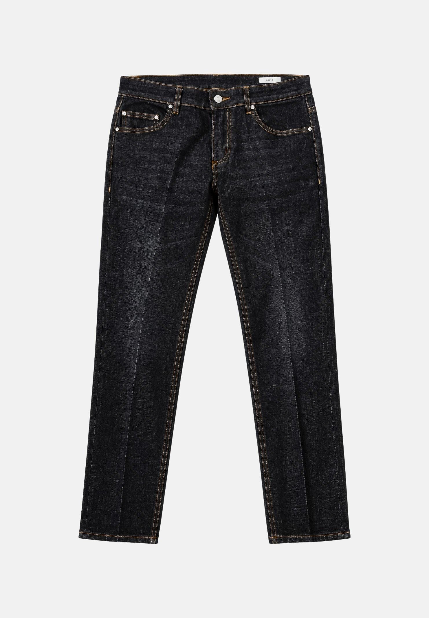 ENTRE AMIS Jeans denim nero da uomo A2781772872L1010 2021 ENTRE AMIS 