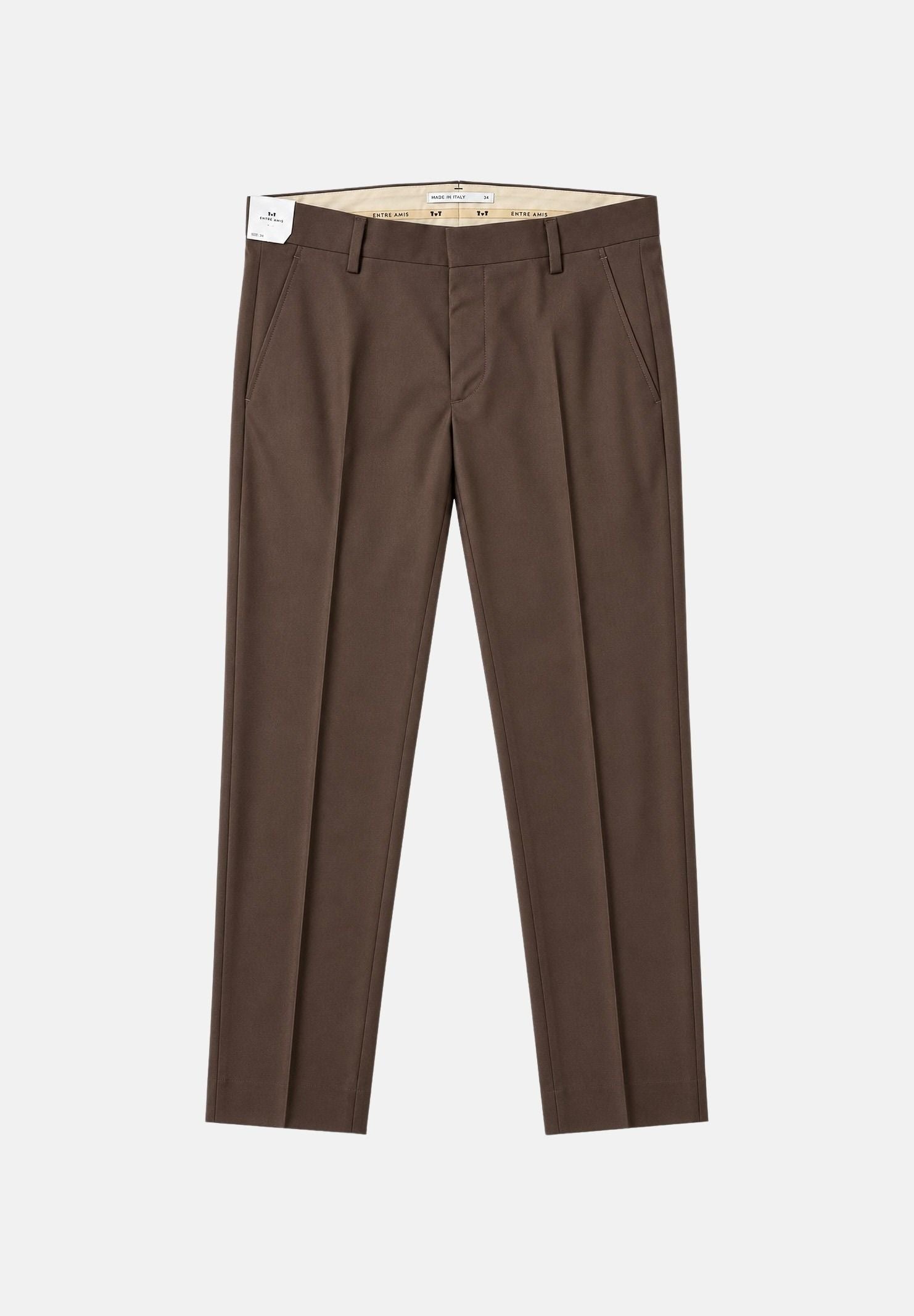 ENTRE AMIS Pantaloni SENNA marrone brunette da uomo A278188SENNA2903 5038 ENTRE AMIS 