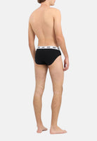 GCDS Slip (2 paia) neri da uomo con elastico logato A2EM3703UW1 99 GCDS 