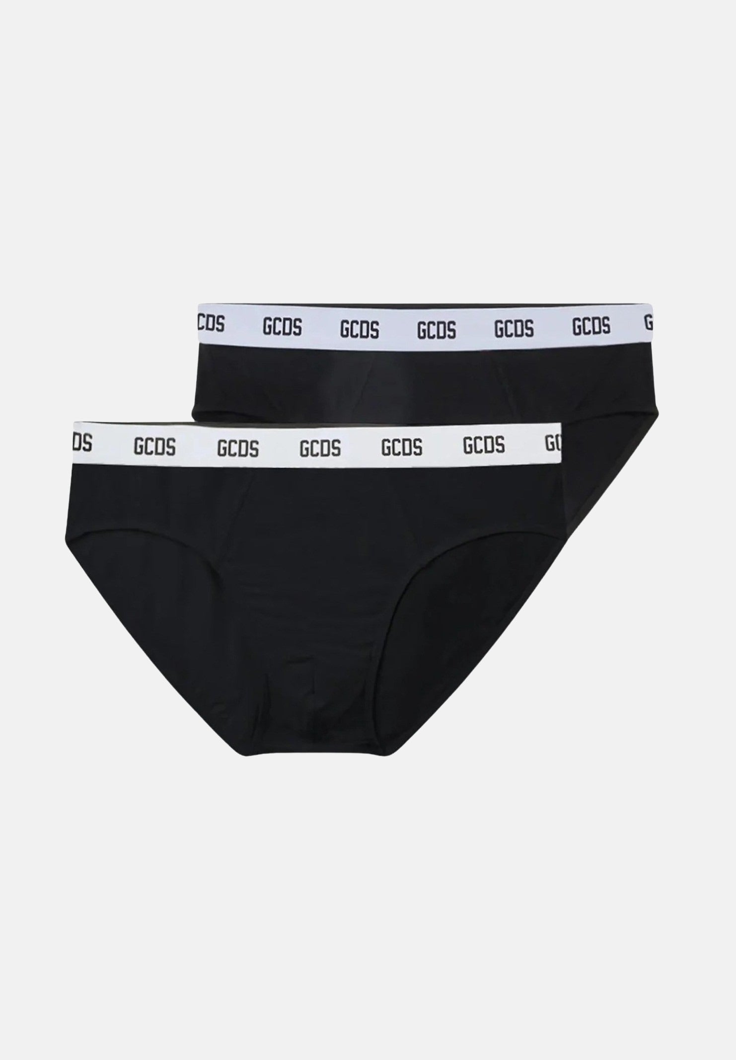 GCDS Slip (2 paia) neri da uomo con elastico logato A2EM3703UW1 99 GCDS 