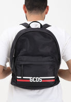 GCDS Zaino nero per uomo e donna con logo GCDSEB001 99 GCDS 