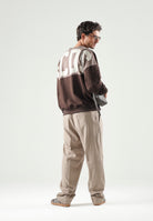 GCDS Felpa girocollo MINI LOGO SWEATSHIRT taupe-marrone per uomo e donna Z0MLQE215F245 393T GCDS 