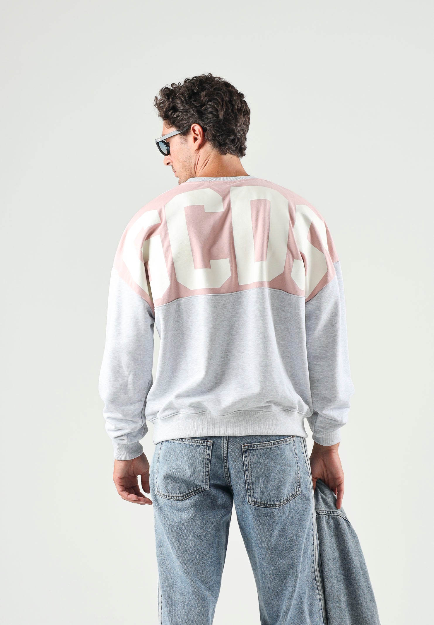 Felpa regular fit per uomo e donna autunno inverno Z0MLQE215F245 909P GCDS 