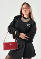Felpa regular fit per uomo e donna autunno inverno Z0MLQE215F245 999R GCDS 