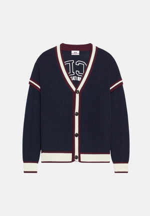 GCDS Cardigan VARSITY CARDIGAN blu navy per uomo e donna Z0MWQF151K155 788U GCDS 