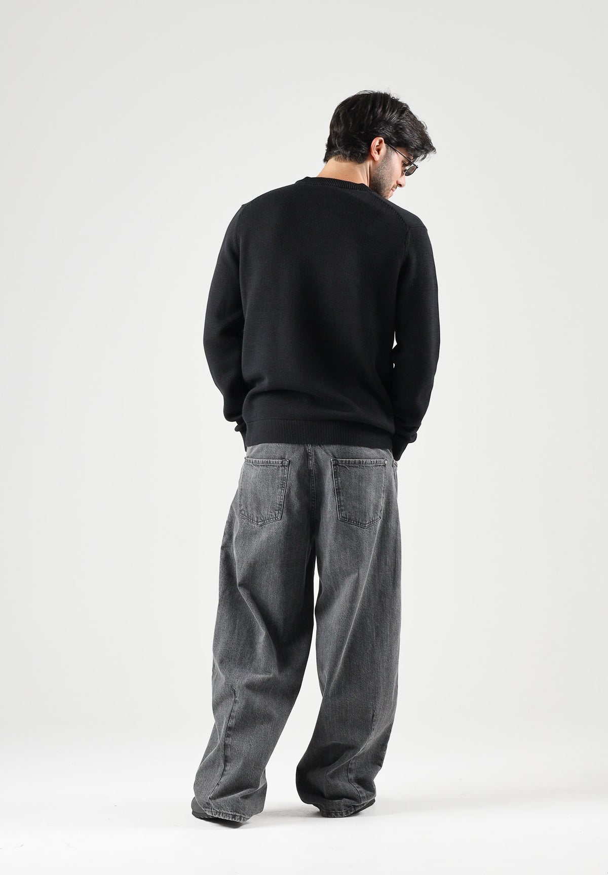 I'M BRIAN Jeans Balloon nero da uomo BALLL2126 LAV2126 I'M BRIAN 