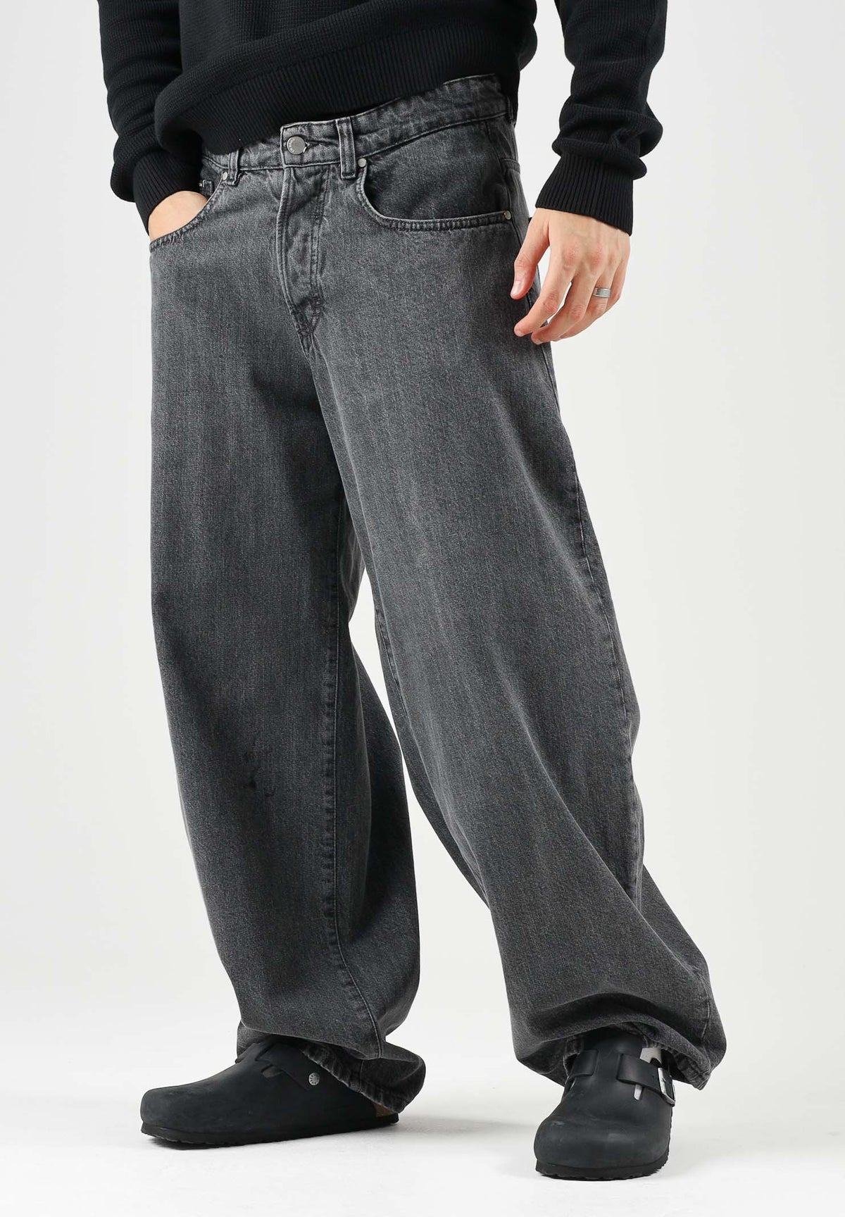 I'M BRIAN Jeans Balloon nero da uomo BALLL2126 LAV2126 I'M BRIAN 