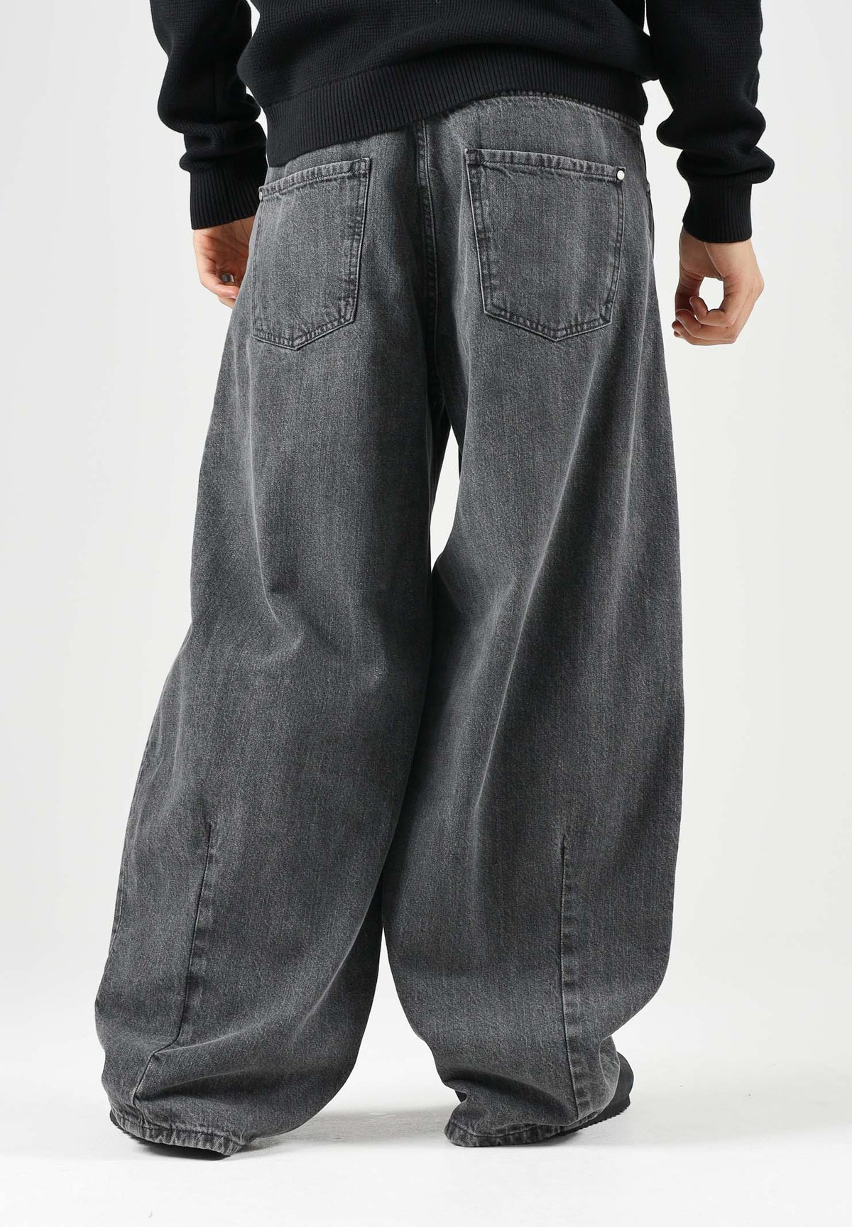 I'M BRIAN Jeans Balloon nero da uomo BALLL2126 LAV2126 I'M BRIAN 