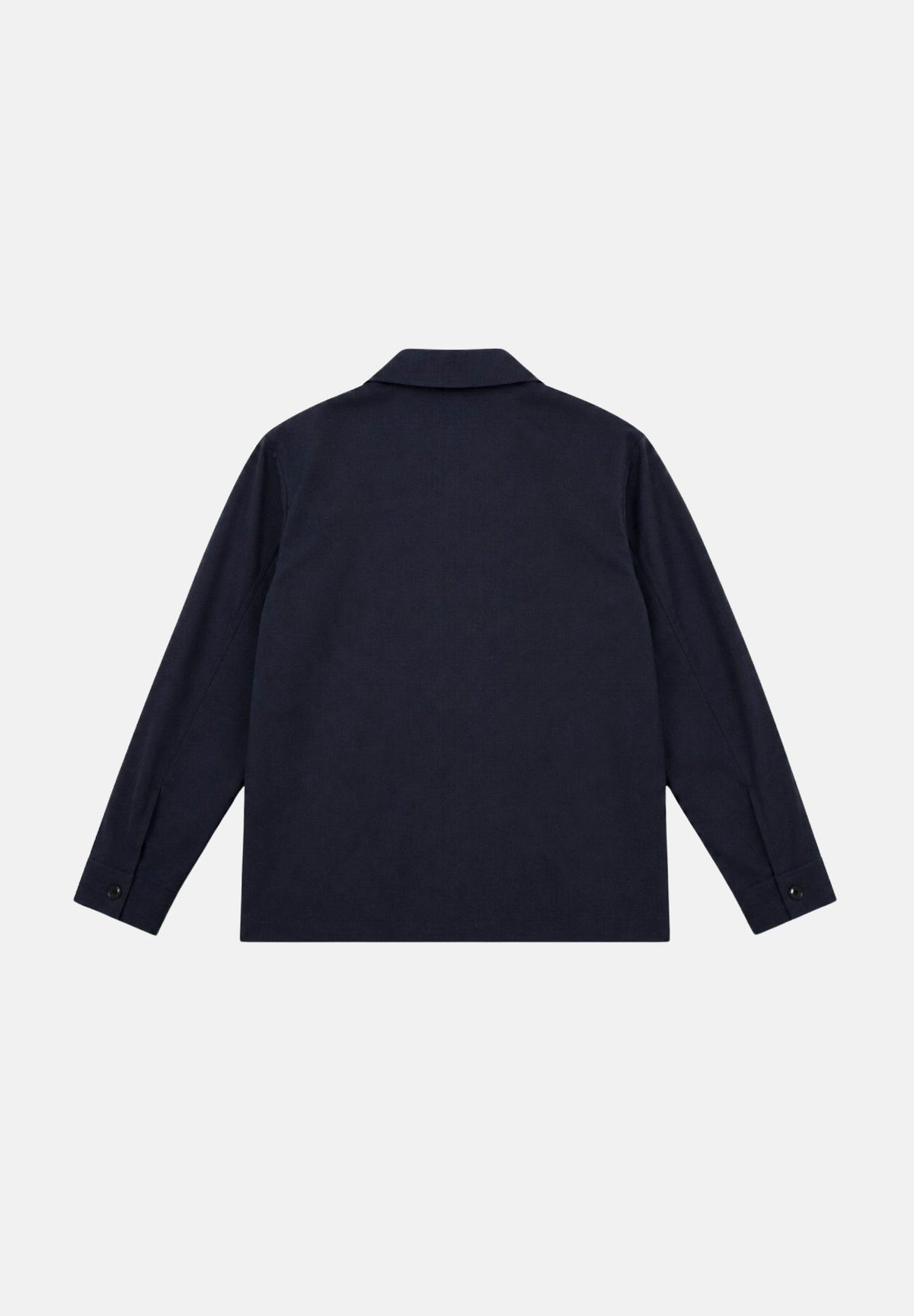 I'M BRIAN Camicia manica lunga  blu da uomo con tasca frontale con cerniera. CA3825 005 I'M BRIAN 