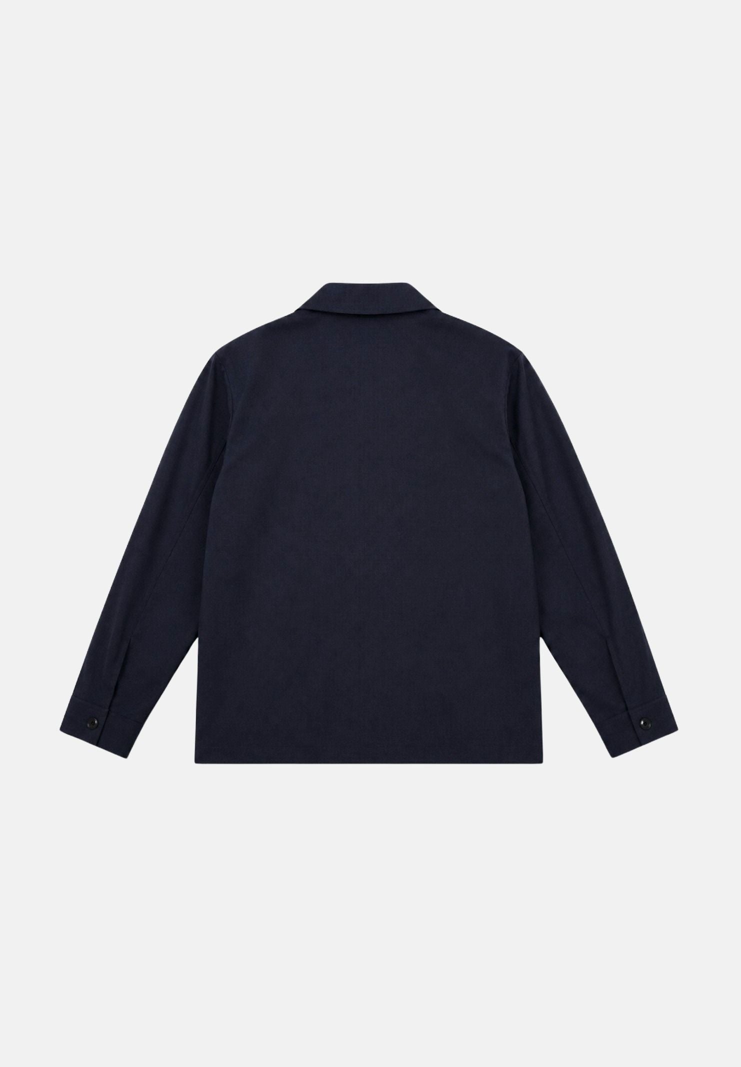 I'M BRIAN Camicia blu da uomo con tasca frontale con cerniera. CA3825 005 I'M BRIAN 