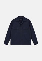 I'M BRIAN Camicia blu da uomo con tasca frontale con cerniera. CA3825 005 I'M BRIAN 