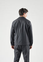 I'M BRIAN Camicia grigia da uomo con tasca frontale con cerniera. CA3825 008 I'M BRIAN 