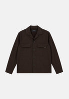 I'M BRIAN Camicia moro-marrone da uomo con tasca frontale con cerniera. CA3825 020 I'M BRIAN 