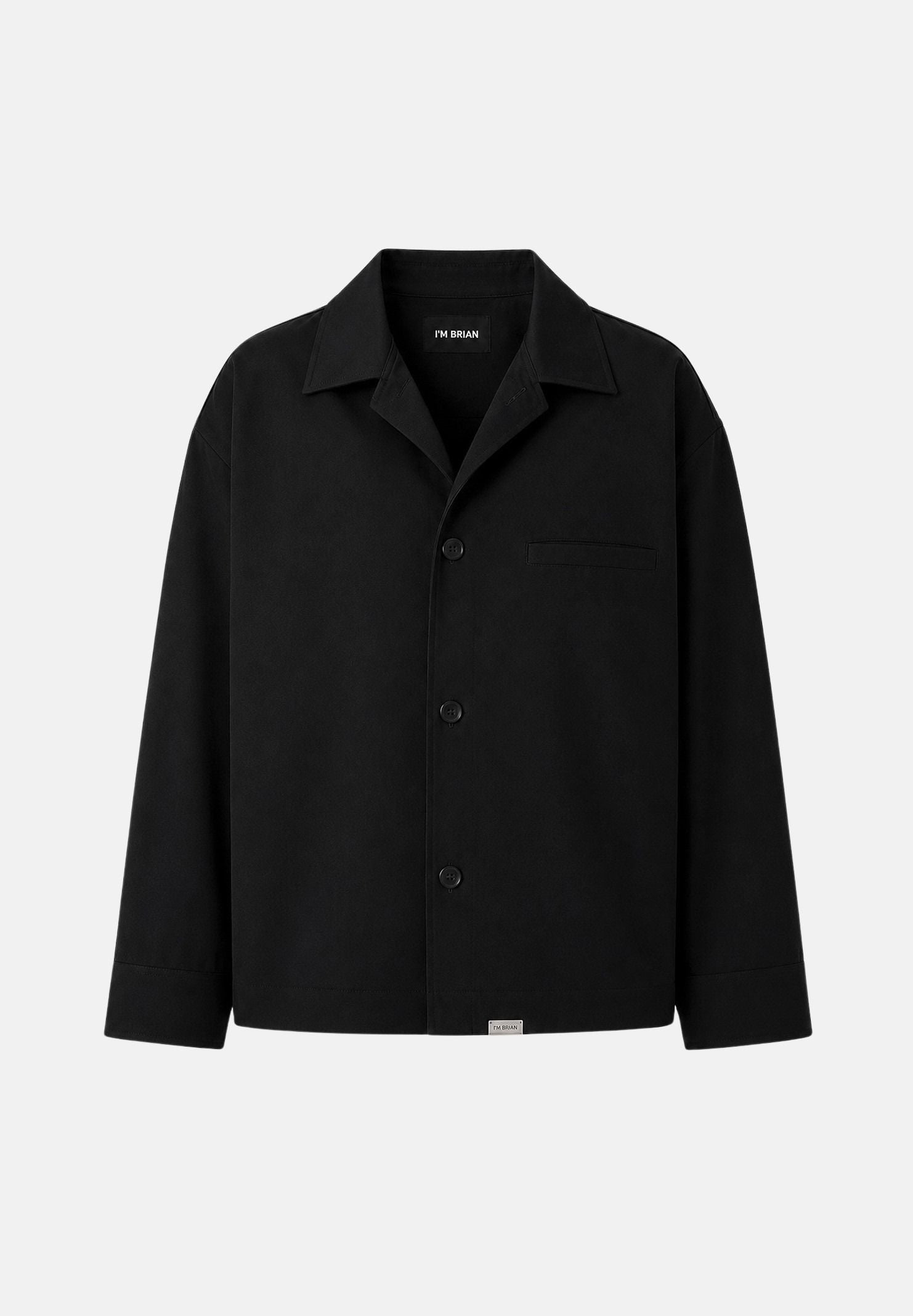I'M BRIAN Camicia NERO nero, colore basico nero, uomo. CA3826 009 I'M BRIAN 
