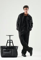 I'M BRIAN Camicia nera da uomo con taschino laterale CA3827 009 I'M BRIAN 