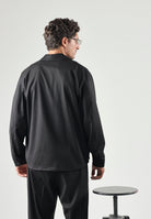 I'M BRIAN Camicia nera da uomo con taschino laterale CA3827 009 I'M BRIAN 