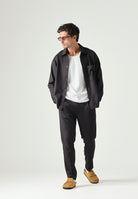 I'M BRIAN Camicia moro-marrone da uomo con taschino laterale CA3827 020 I'M BRIAN 