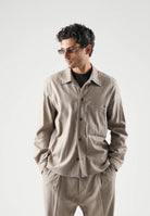 I'M BRIAN Camicia CAMICIA OVERSHIRT beige beige, colore basico beige, uomo. CA3829 0025 I'M BRIAN 