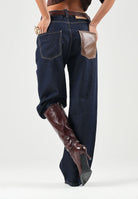 I'M BRIAN Jeans nero  per uomo con lavaggio scuro uniforme, taglio ampio e comodo JASONL2326 LAV2326 I'M BRIAN 