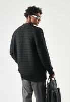 I'M BRIAN Cardigan corto nero da uomo MA3803 009 I'M BRIAN 