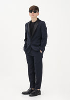 I'M BRIAN Pantaloni eleganti blu da bambino PA3713J 005 I'M BRIAN 