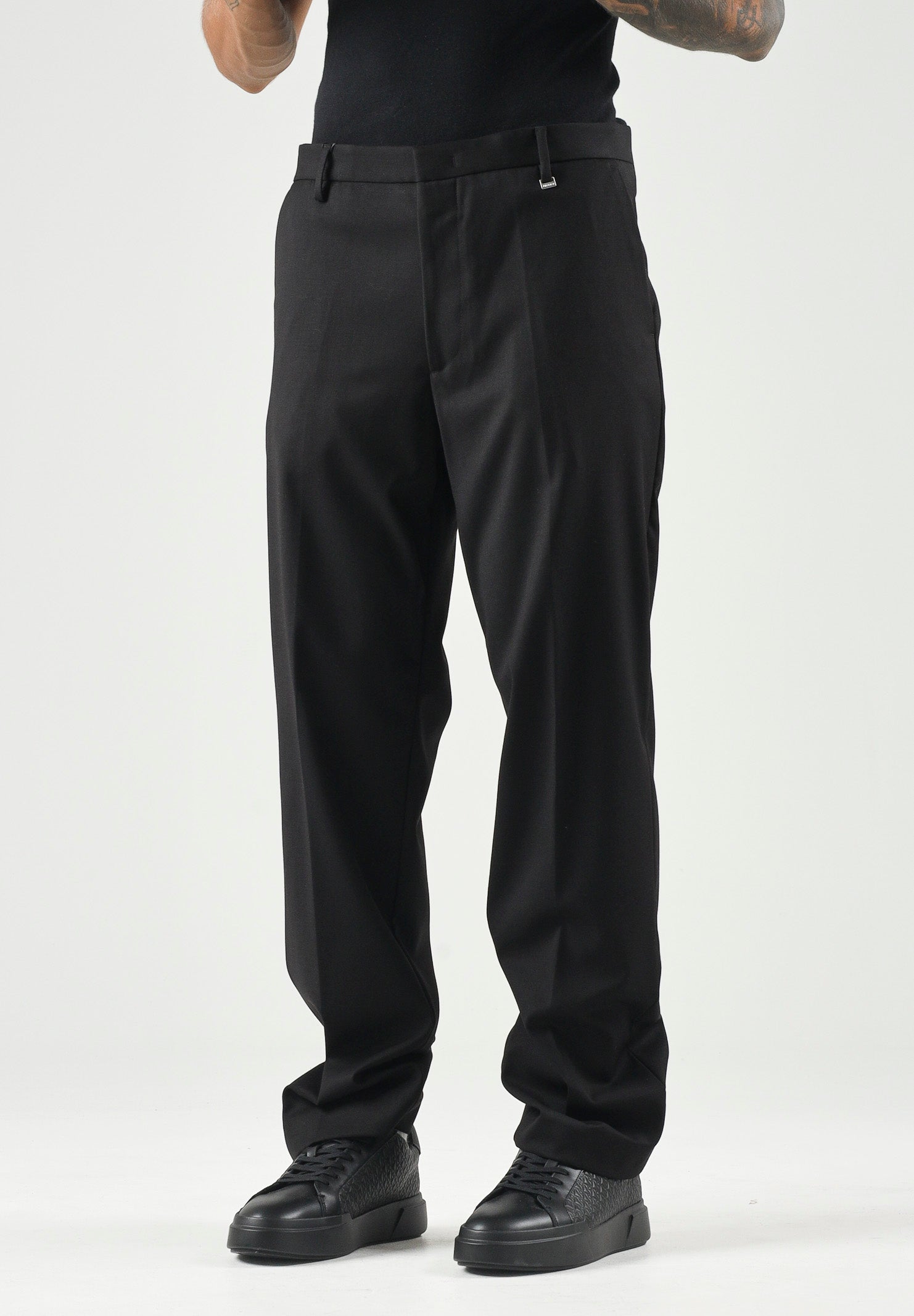 I'M BRIAN Pantaloni CARGO nero nero, colore basico nero, uomo. PA3886 009 I'M BRIAN 