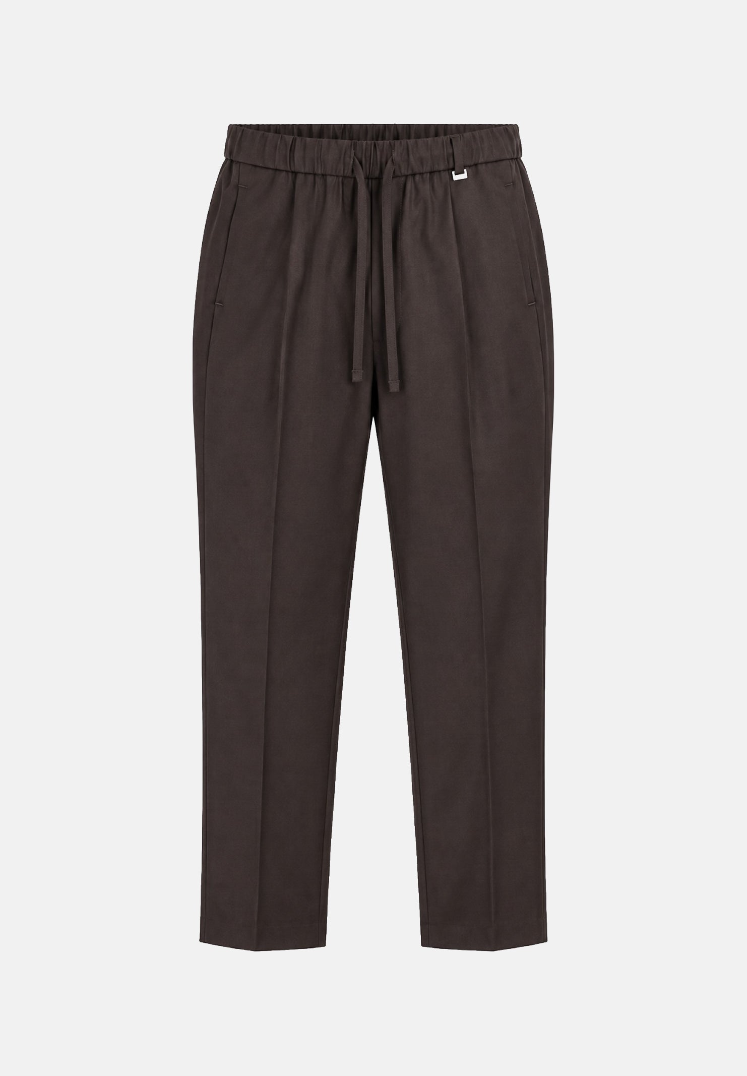 I'M BRIAN Pantaloni con coulisse e gamba affusolata moro da uomo PA3888 020 I'M BRIAN 