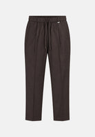 I'M BRIAN Pantaloni con coulisse e gamba affusolata moro da uomo PA3888 020 I'M BRIAN 
