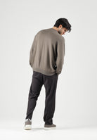 I'M BRIAN Pantaloni moro-marrone per uomo con vita elasticizzata e coulisse. PA3889 020 I'M BRIAN 