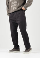 I'M BRIAN Pantaloni moro-marrone per uomo con vita elasticizzata e coulisse. PA3889 020 I'M BRIAN 