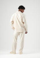 I'M BRIAN Pantaloni panna per uomo con taglio sartoriale dritto e rilassato. PA3889 PA I'M BRIAN 